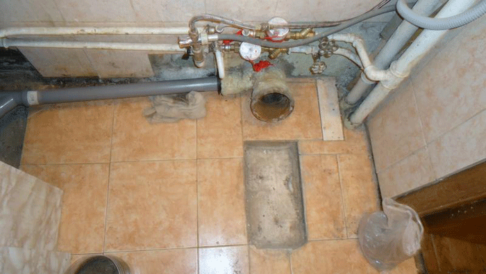 заменить канализационные трубы в квартире
